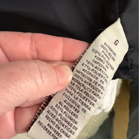 Ralph Lauren Black Down/Feather filled Quilted Coat - Picture 6 of 8